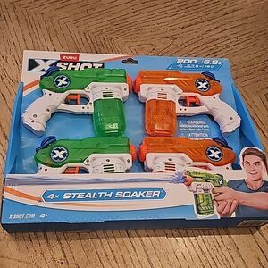 X shot zuru 4x stelth soaker NWT